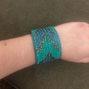 Blue and Green Bracelet